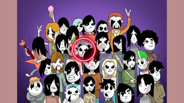 Optical Illusion: Can you find the hidden panda among humans? | - Times ...