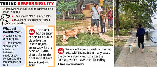 Blanket ban on entry to Rabindra Sarobar may not be a solution, earmark a zone instead: Pet owners