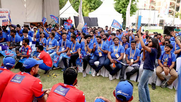 DC toli spends Sunday with DC cricketers