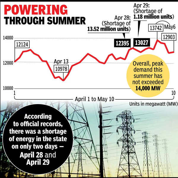 Short power cuts a bother this summer