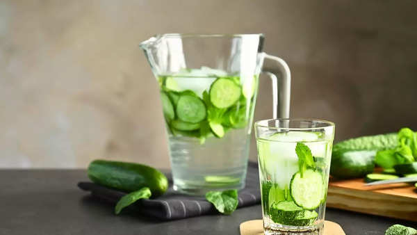 Cucumber water for weight loss Times of India