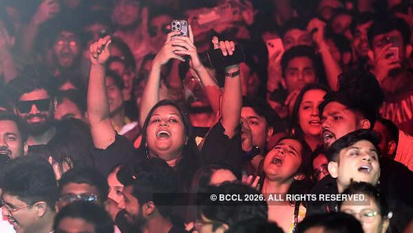 Students had a gala time with Mohit Chauhan at the fest