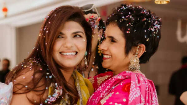 Sabah Mansoor with Trishla