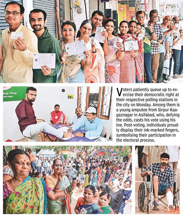 In Hyd, Many Defied Odds To Vote, Most Didn’t Care