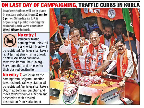 Parties look to pack in as much outreach as possible till 5 pm