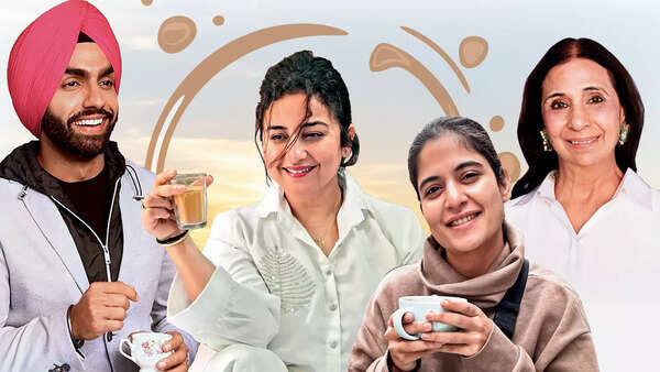 Ammy Virk, Divya Dutta, Anshul Chauhan, Leena Singh, say, 'What’s chai without milk?'