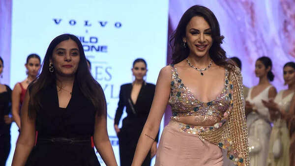 Nitibha Kaul with designer Sunidhi Garodia