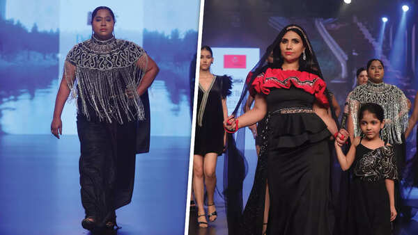 डिजाइनर मयूरी मित्तल (दाएं) अपनी बेटी सनुष्का के साथ