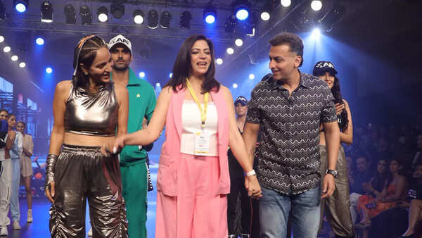 Harpreet Suri, designer Rashmi Chhabra and Vishal Kwatra, Director, Anytime Fitness
