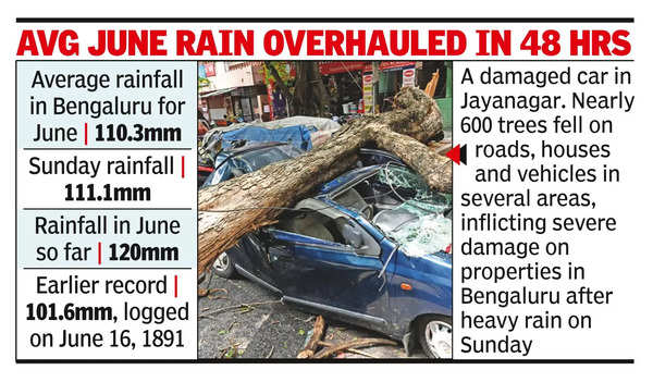 Bengaluru Rain Bengaluru Breaks 133 Year Old Record With Wettest June Day In History 1178