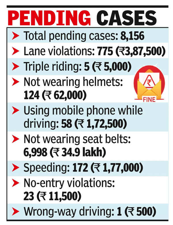 ₹44L fine slapped on motorists in 2 days on B’luru-Mys highway