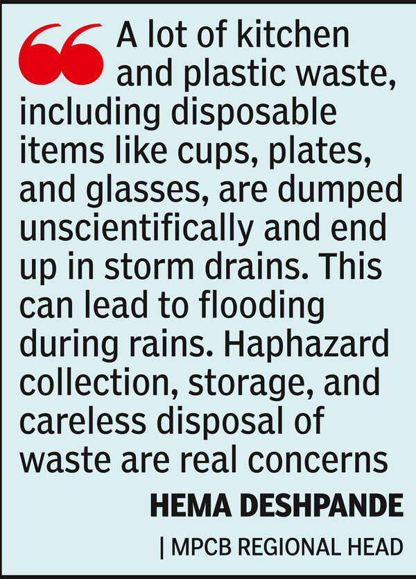 Pollution Control Board MPCB warns marriage halls about disposable