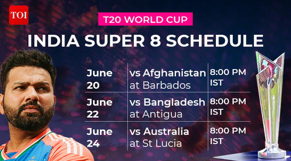 INDIA SCHEDULE