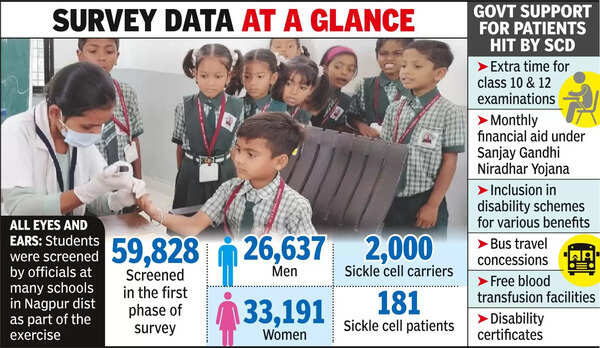 Sickle Cell Disease: Nearly 4% of Nagpur found to be carriers of sickle ...