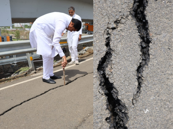 Cracks on Mumbai's Atal Setu? It's BJP vs Congress over newly-opened ...