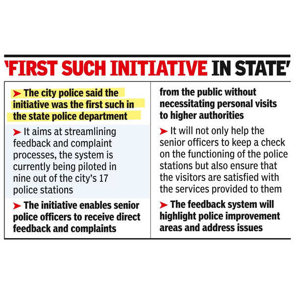 QR Code-Based Feedback System: Sambhajinagar police launch QR code ...