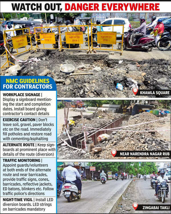 Safety Risks: Motorists flag safety risks due to road works muddle ...