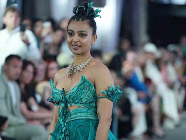 Radhika Apte Takes Paris Fashion Week By Storm In Vaishali S Couture!