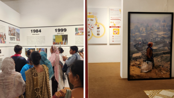 The six-day-long photo exhibition is being organised to celebrate the invaluable contributions of women recyclers in the waste management sectors of Delhi and West Bengal