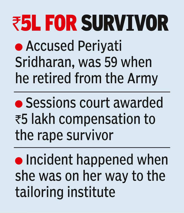 Seven years after raping an orphan, retired army gunner sentenced to 20 years in prison