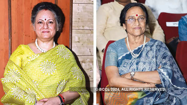 (L) Renuka Tandon (R) Rita Bahuguna Joshi