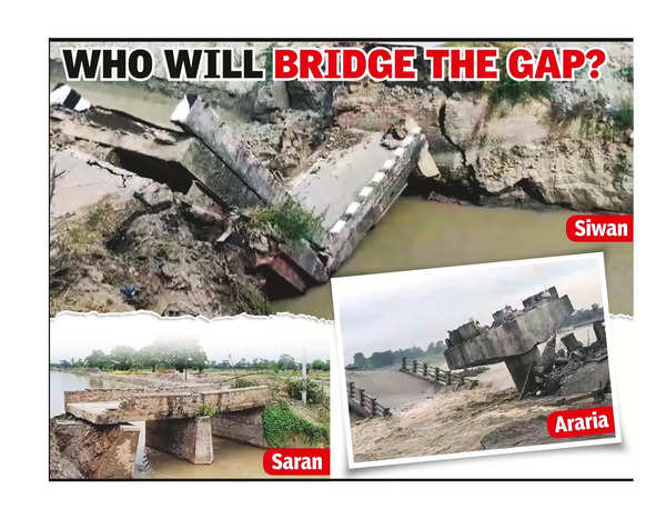 Collapse of bridges: Govt suspends 17 engrs in state