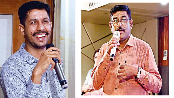 (L) Hitesh (R) Girish