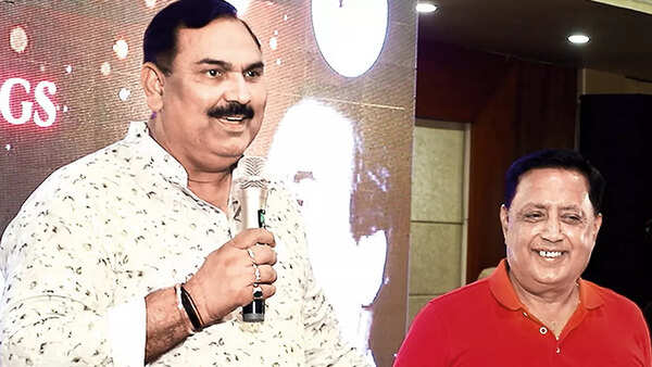 Rameshwar Singh (L) and Heman Das