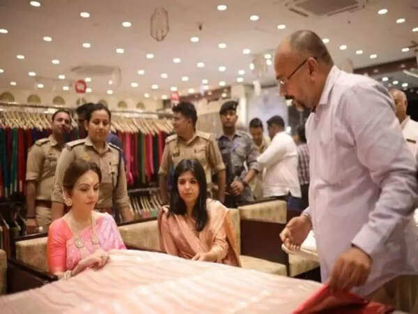 Nita Ambani buys 50-60 sarees