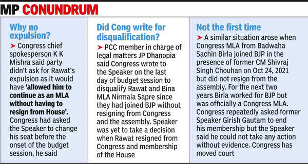 6-time Cong MLA sworn in as BJP minister in Madhya Pradesh | Bhopal ...