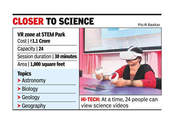 STEM Park: Srirangam STEM park virtual reality zone | Trichy News ...