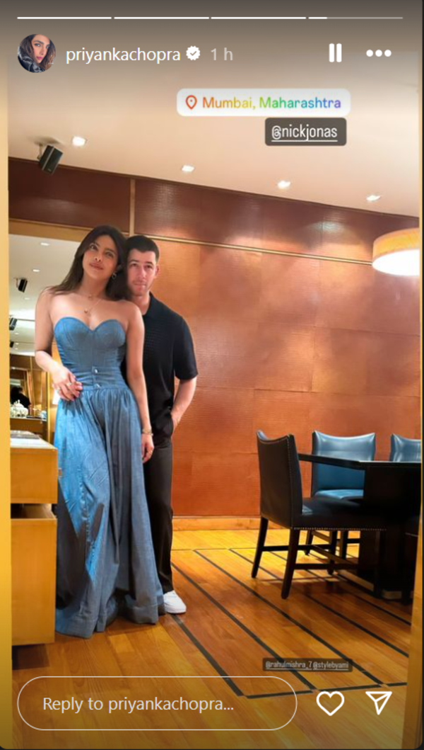 Priyanka Chopra shares FIRST picture with Nick Jonas after reaching ...