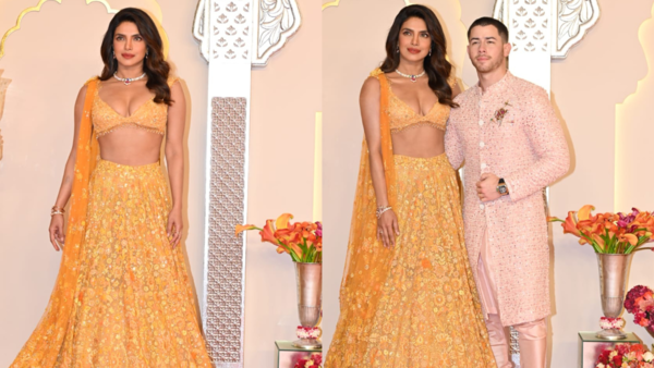 Priyanka and Nick Jonas at the Ambanis