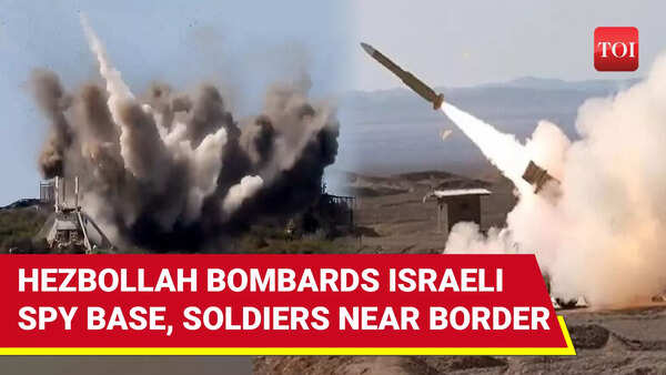 Hezbollah Attacks Israeli Naval Base; Strike After Drone Filmed ...