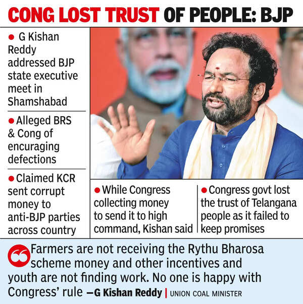 Cong, BRS foment defections: Kishan