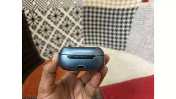 JBL Live Beam 3 TWS earbuds charging port
