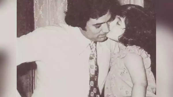 Rajesh Khanna with Twinkle Khanna