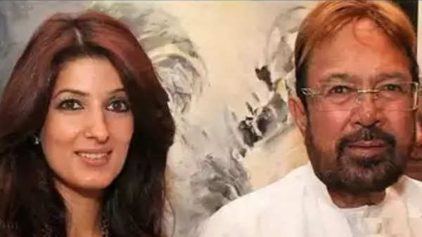 Twinkle and Rajesh Khanna