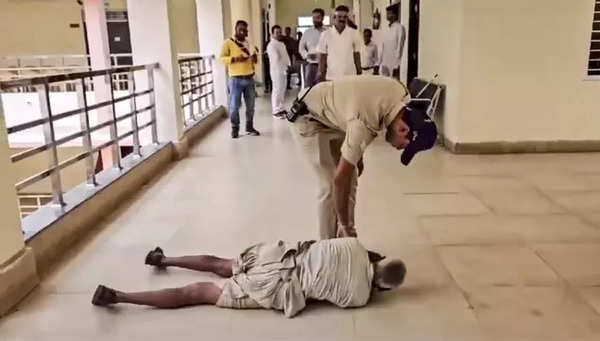 Farmer protest on floor