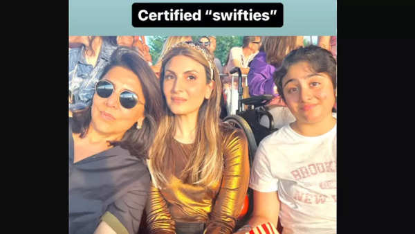 Ranbir Kapoor’s niece Samara Sahni shines bright and cheers wholeheartedly at Taylor Swift’s Eras Tour – Watch |