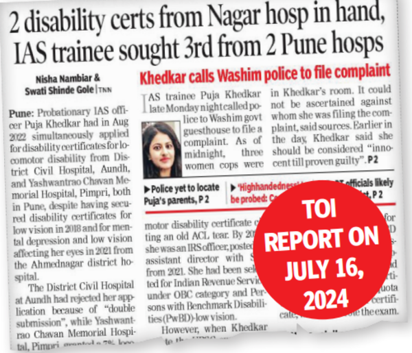 Tweaked name, different addresses to get three disability certificates