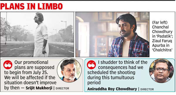 Epar-Opar Bangla film collabs suffer a jolt as violence puts promotions, dubbing on hold