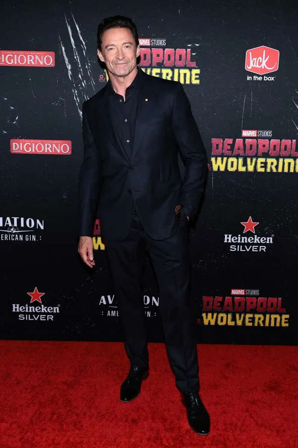 Hugh Jackman attends the "Deadpool & Wolverine" New York Premiere on July 22, 2024 in New York City.