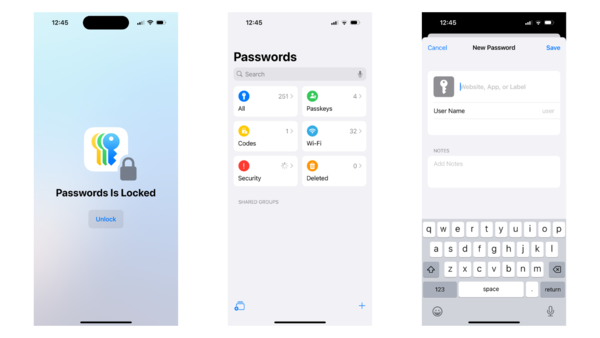 An all new Passwords app that'll now be quintessential