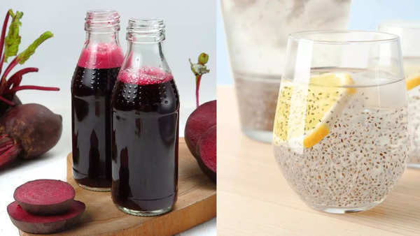 Beetroot Chia Water This Beetroot Chia seed water is all you need this season Times of India