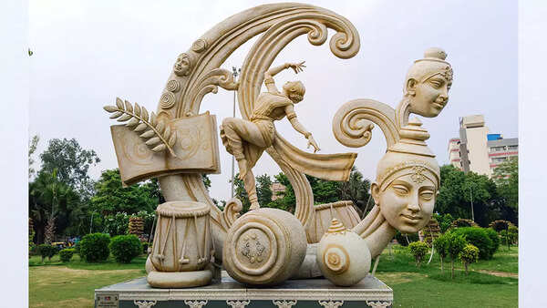 Natya Shastra installation at Mandi House