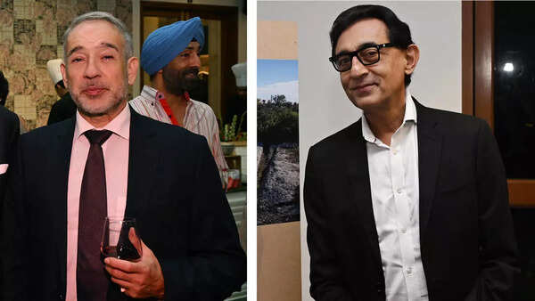 Turkish ambassador Firat Sunel and Sunit Tandon