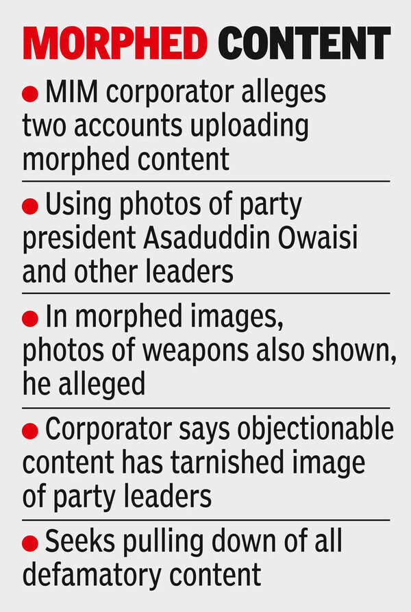 Case booked over social media posts on MIM leaders