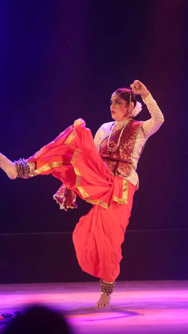 Organiser Prajakta Raj presented her solo performance