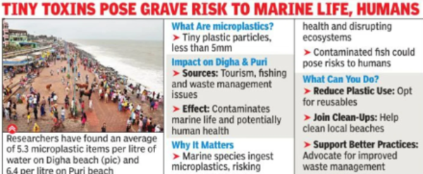 Microplastic in Kolkata's Digha and Puri seawater at alarming levels